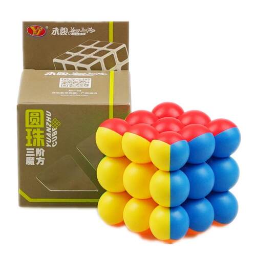 YJ Ball Magic Cubes Professional 3x3x3 6CM Ball Magic Cubes