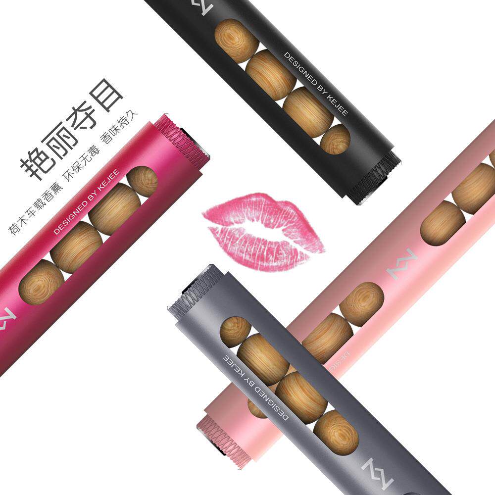 互萌玩豆夹出风口香薰金属创意汽车空调装饰品车载优质原木头香珠