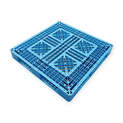 塑料托盘一次性出货用托盘垫板网格田字栈板1111垫仓板四面进叉