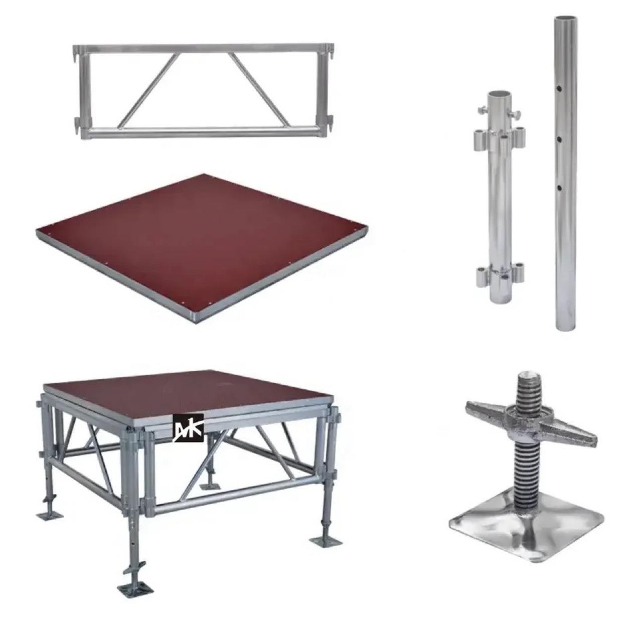 度调装节高配件快舞72台板架子桁架铝合金婚礼舞台搭建展架 升降