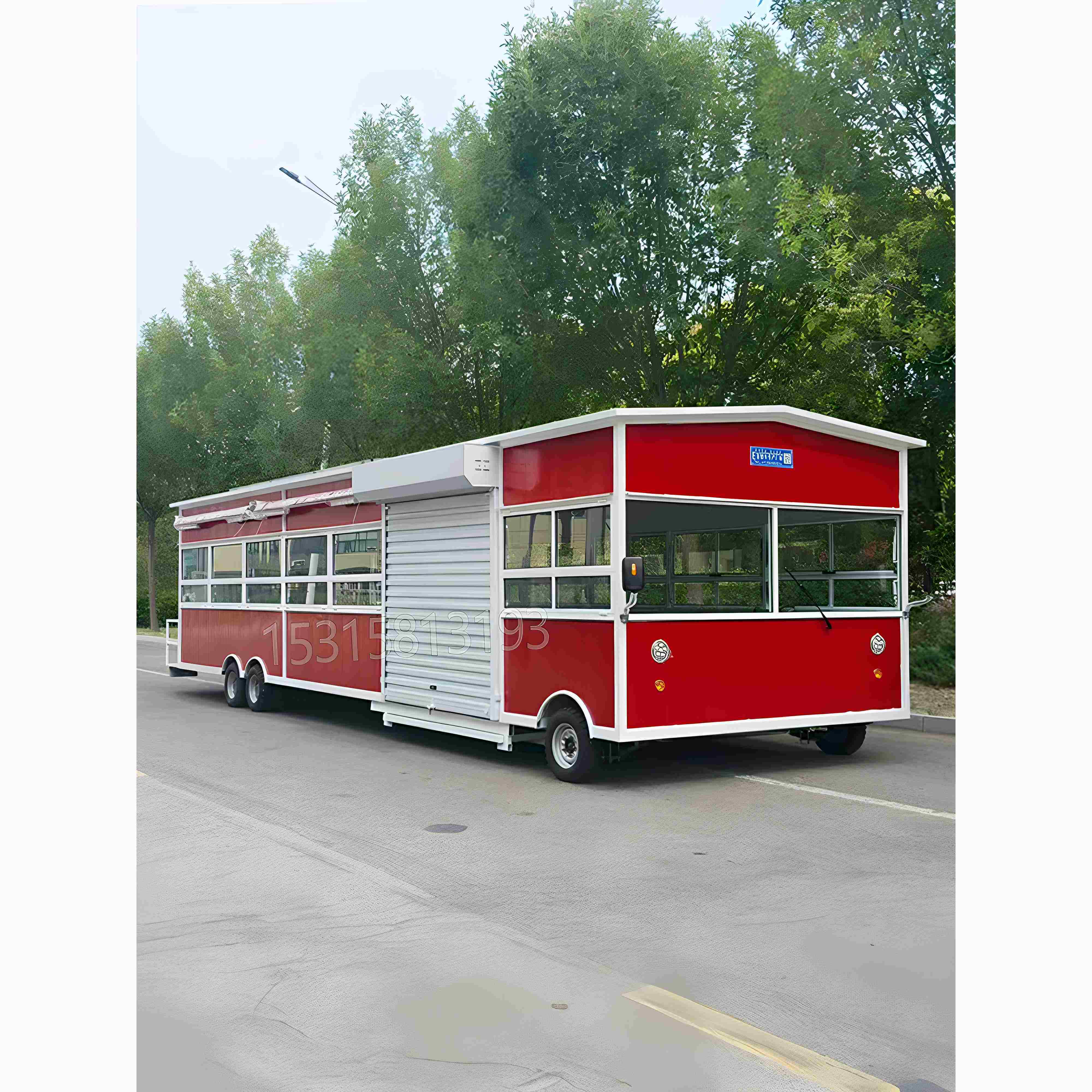 小吃车多功能大型餐车流动摆摊车烧烤炸串早餐快餐车移动夜市商用