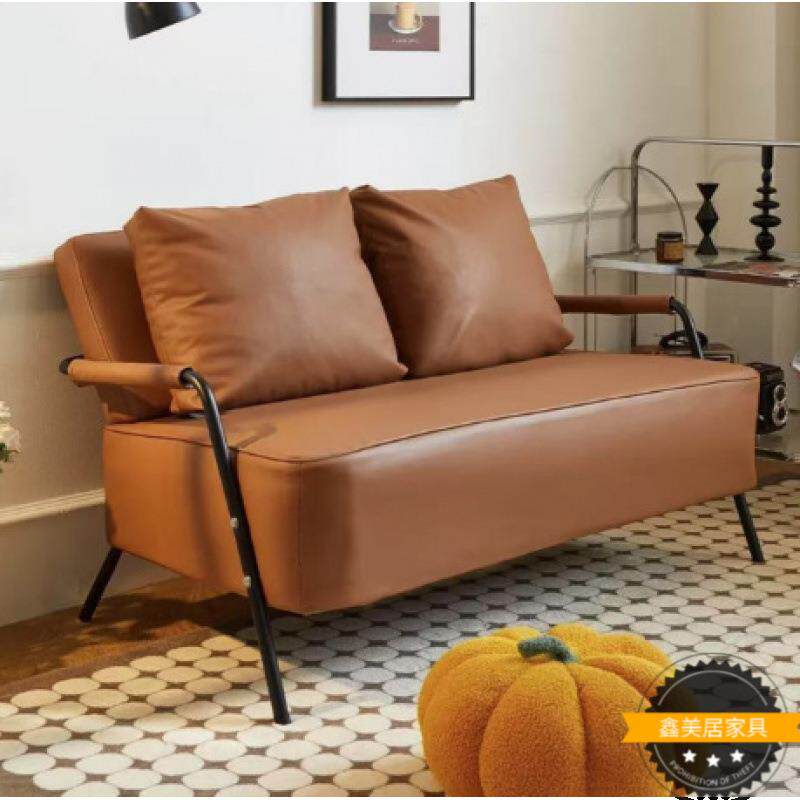 多人布艺沙发客厅2026新款出租房小户型豆腐块直排科技布小沙发椅