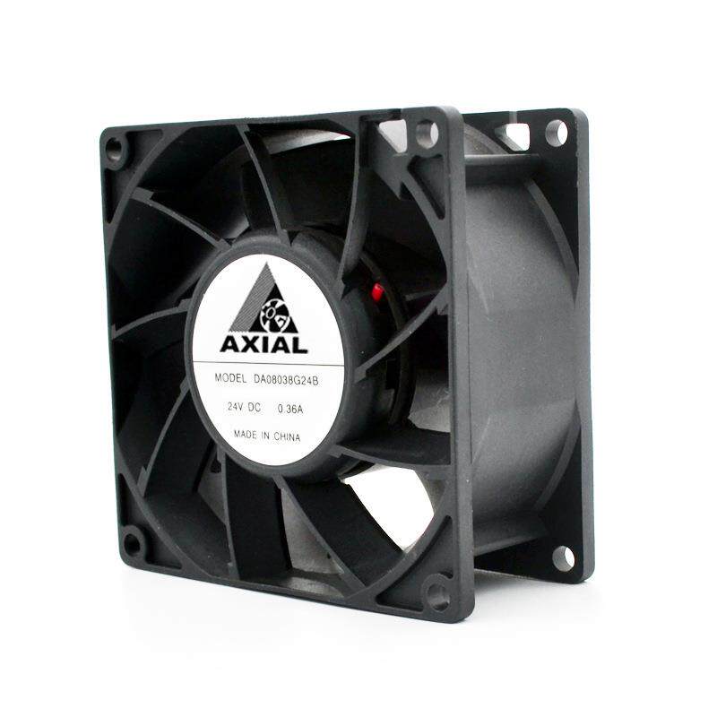 DC24V 80*80*38mm9000转速高风量风压控制柜机柜电源设备散热风扇