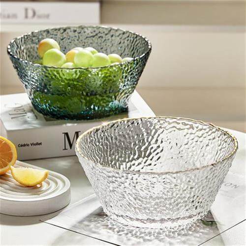 salad bowls dessert fruit bottles dishes glass bowl set