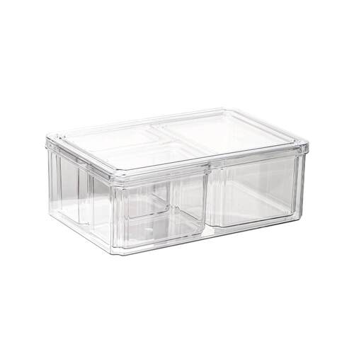 冰箱收纳盒家用厨房整理工具透明饺子盒冰柜冷冻盒果蔬分类保鲜盒