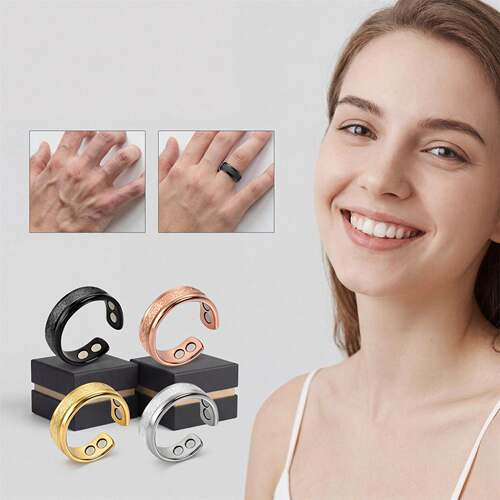 Magnetic Ring with Frosted Gloss Finish - Simple and Versati