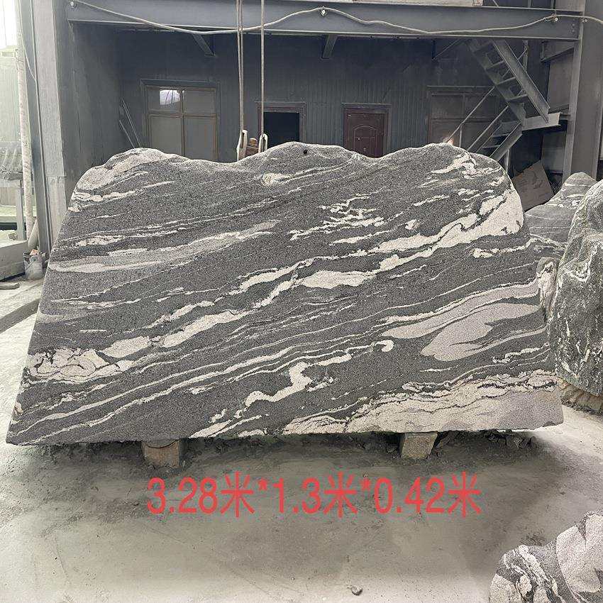 原石景观石雪浪石泰山石切片大小各种造型泰山自然假山石现货优惠