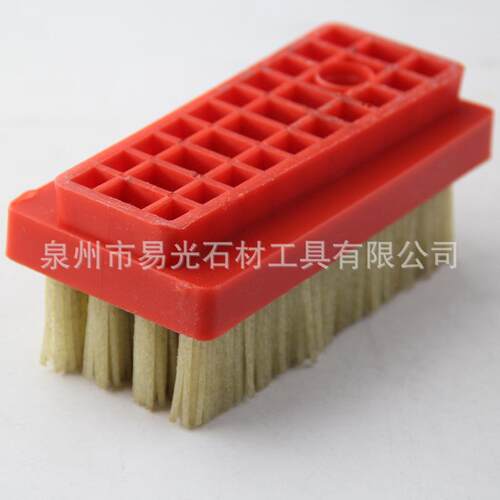 易光金刚石研磨刷布拉型加强版石材皮革面刷花岗岩抛光打磨刷