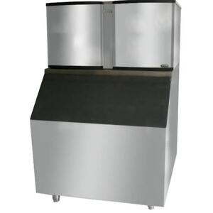 SUNICE制冰机TF-2100夏之雪分体式950kg冰块机奶茶店商用厨房设备