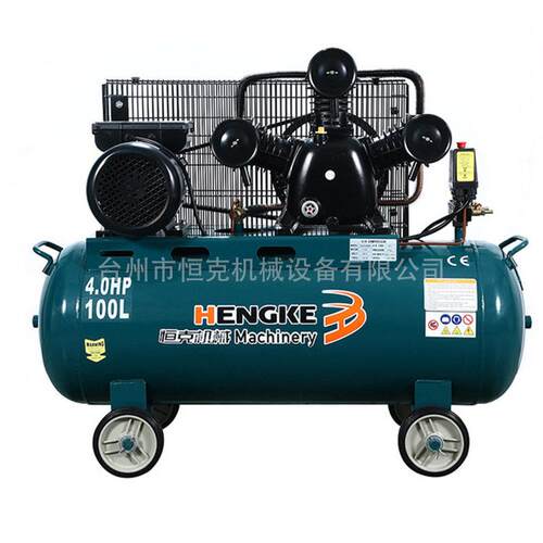 工业型4HP 100L 3065皮带式空压机 装修气泵压缩机喷漆泵空压机
