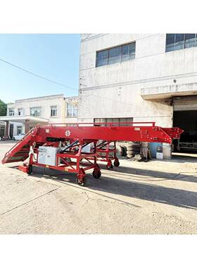 伸缩装车机伸入车厢5.8m皮带输送机面粉饲料LC-M2C-6装卸货