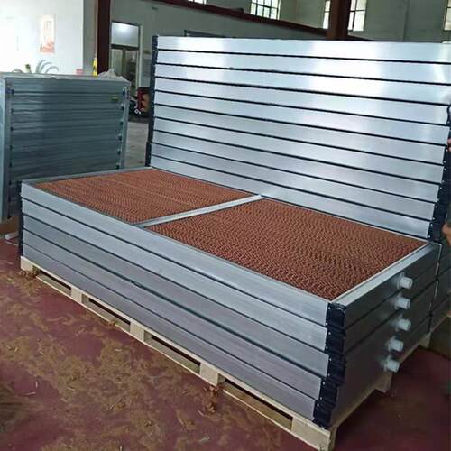 夏季降温湿帘厂房通风降温水帘镀锌铝合金降温水帘