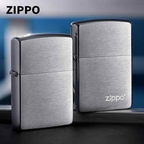 Zippo芝宝正品防风煤油砂轮打火机200拉丝经典复古款送礼