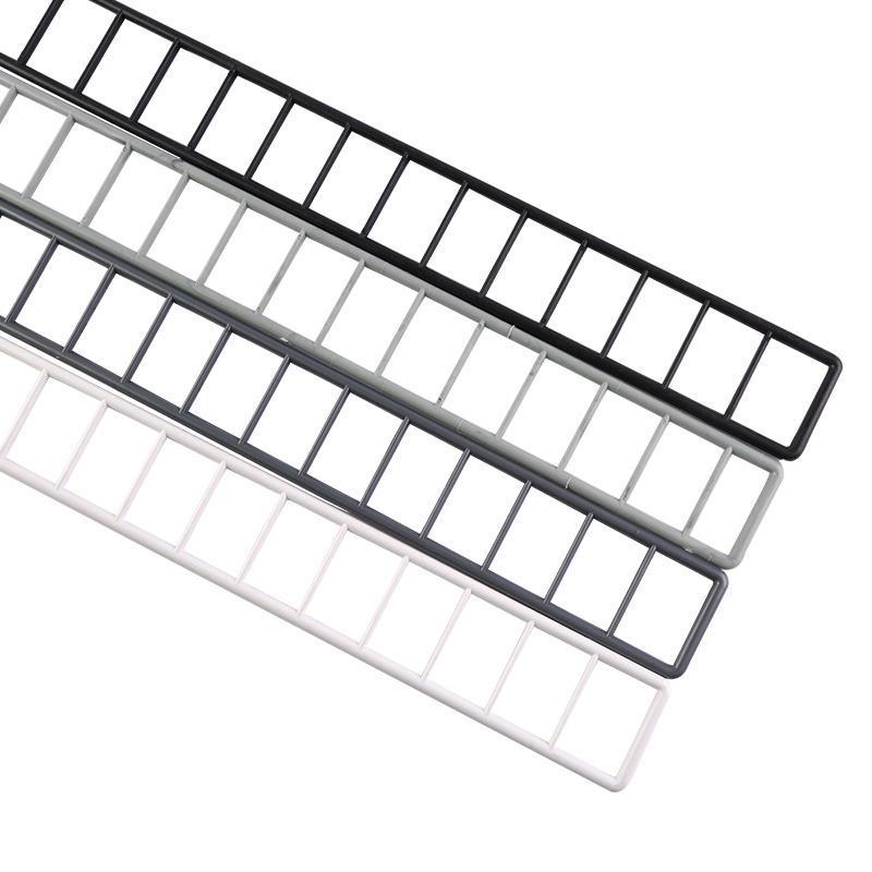 卡隔板边条层板超市货架挡挡板围栏货架护栏护边条塑料条前面挡边