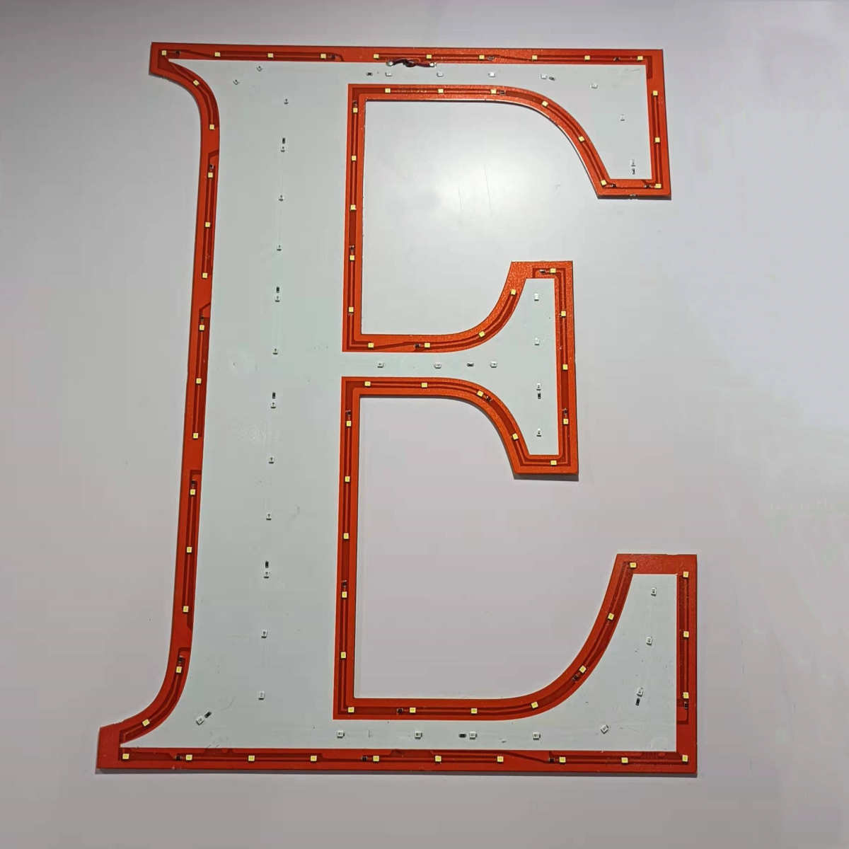 LED字型板光源异形板光源字形板背光源加工超薄发光字灯板