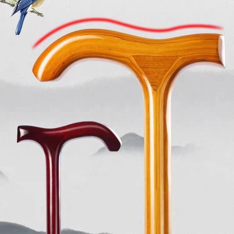 老年人老人拐杖一体拐棍手杖雪杖