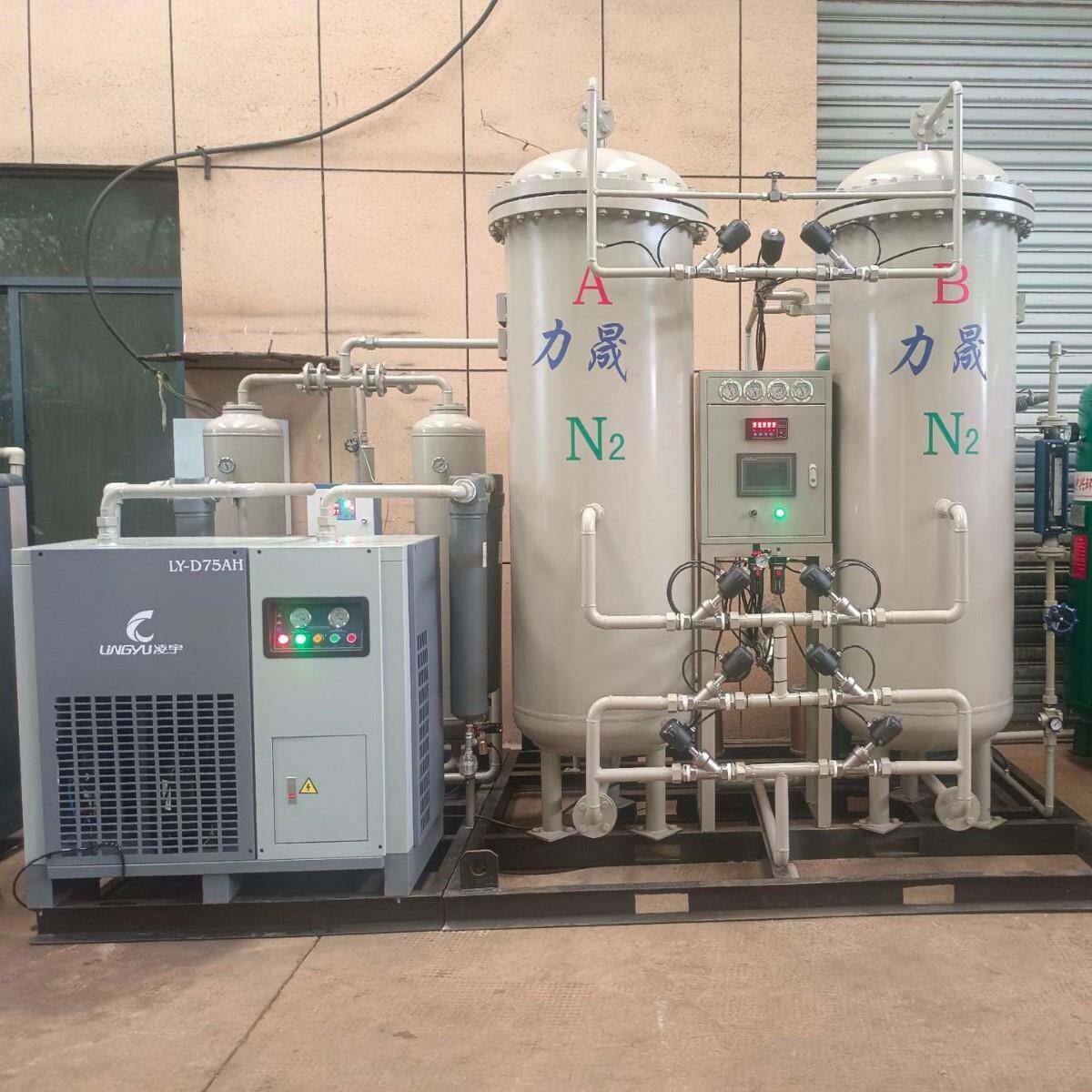 直销力晟牌工业用高纯度99.9999%制氮机氮气机氮气发生器氮气设备