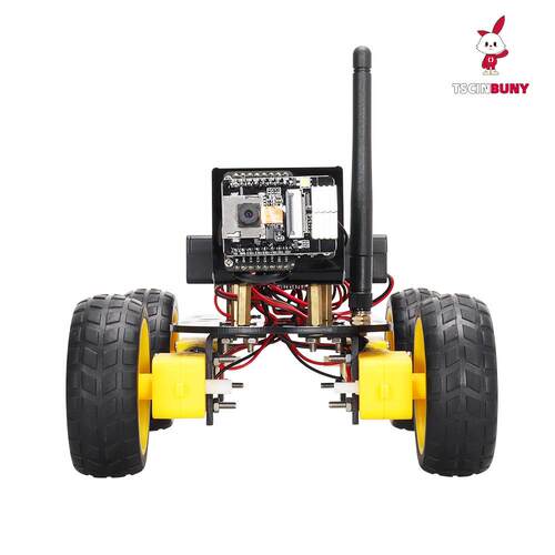 DIY 智能汽车机器人套件ESP32 CAM 小车套件易组装带摄像头套件