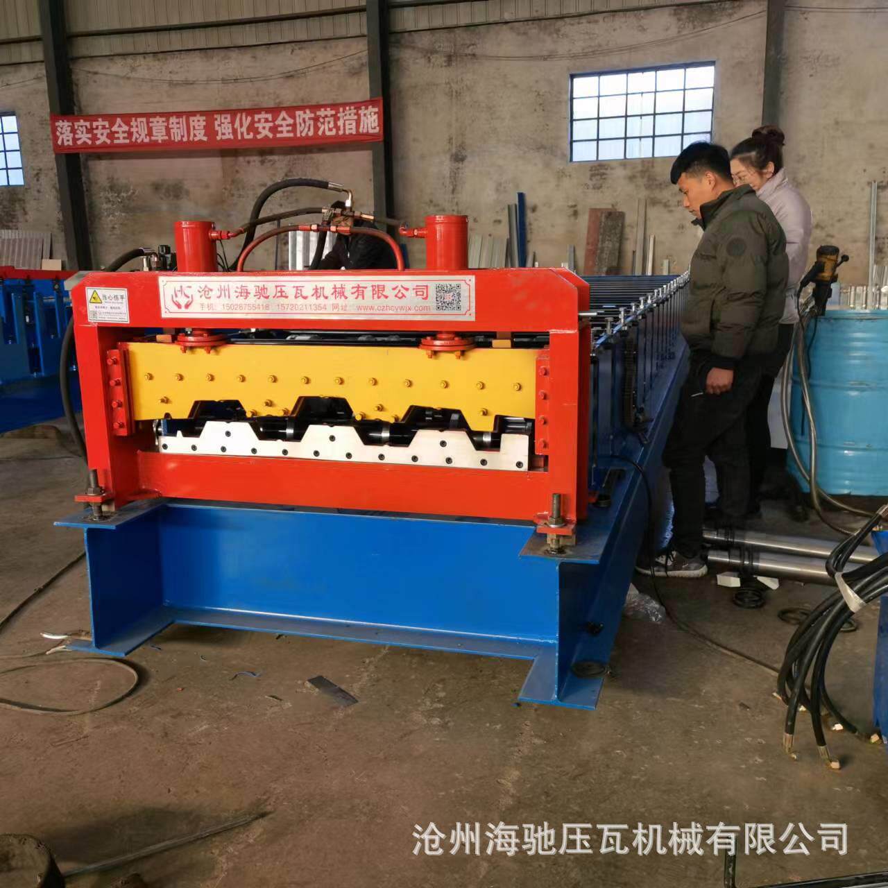 厂家供应楼承板设备楼承板压瓦机钢结构楼承板成型机