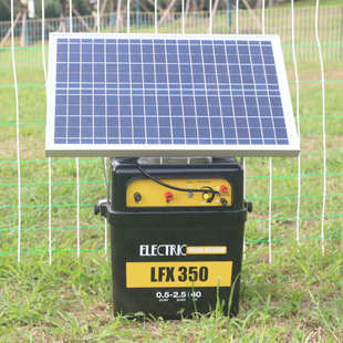 太阳能电子围栏主机 40KM2.5J畜牧农场太阳能围栏激发器 规格多种
