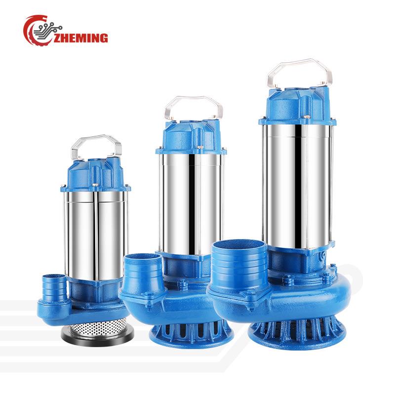 不锈钢潜水泵2寸3寸4寸220v110v高扬程大流量清污两用潜水泵AC