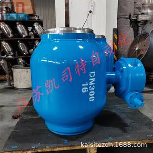 凯司特Q967F电动全焊接球阀三片式 法兰DN600大口径固定式