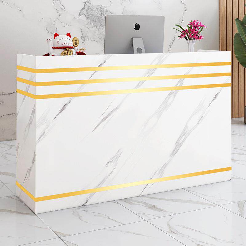 简约大气公司前台接待台现代前台桌迎宾台服务台吧台桌收银台其它