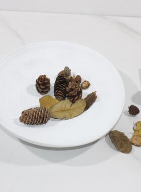 现代极简样板盘房果盘北欧意GGU茶几托桌软装饰品展创餐厅树脂摆