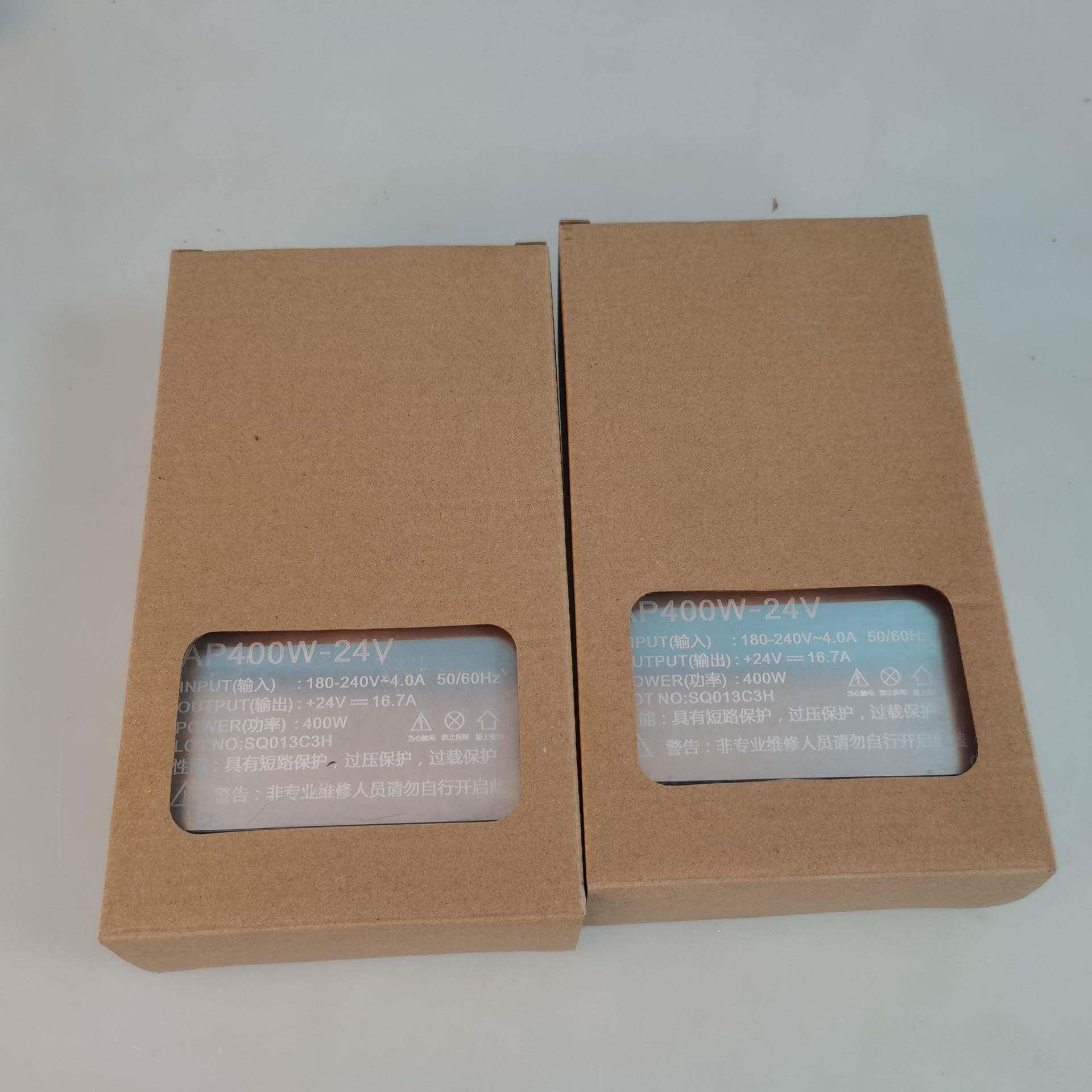 厂家400W24V 工程款防尘防雨LED开关电源半灌胶16.7A开关电源