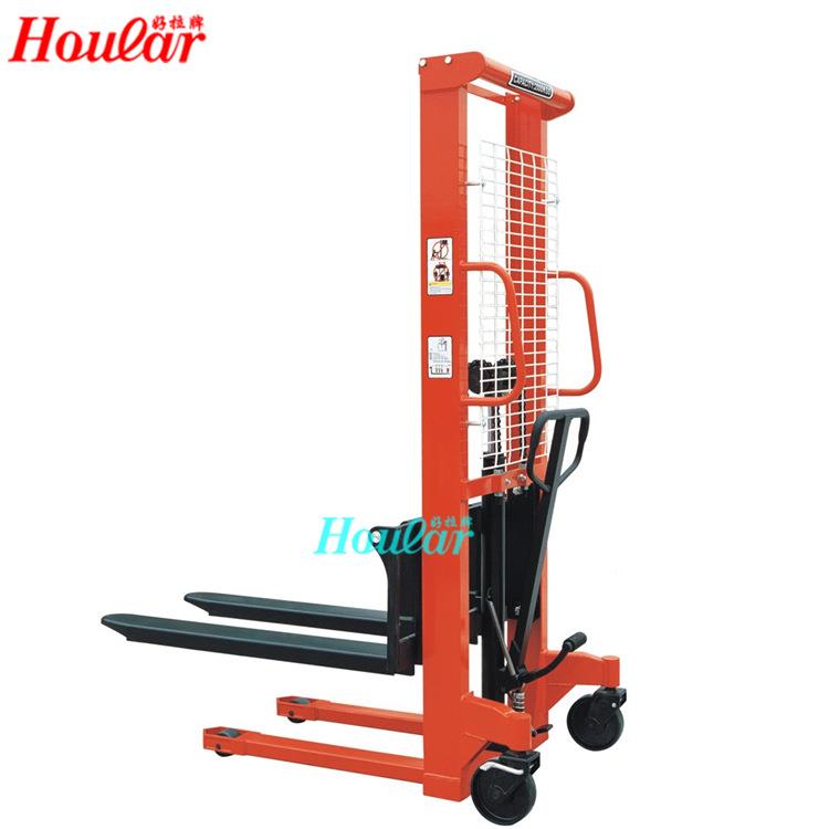 MS载重1000kg/2000kg.升高1搬6米车单门架手动堆高511堆垛车运