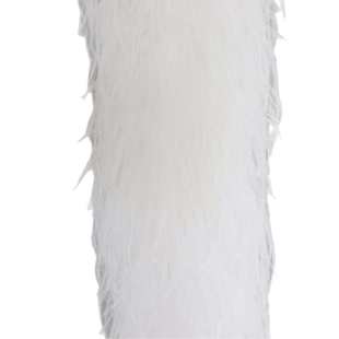 羽毛辅料舞台装 加厚鸵鸟毛条服装 饰多层鸵鸟毛毛条 18cm长款