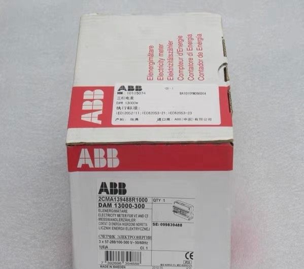 全新ABB三相电表 DAM13000-300 现货2CMA1