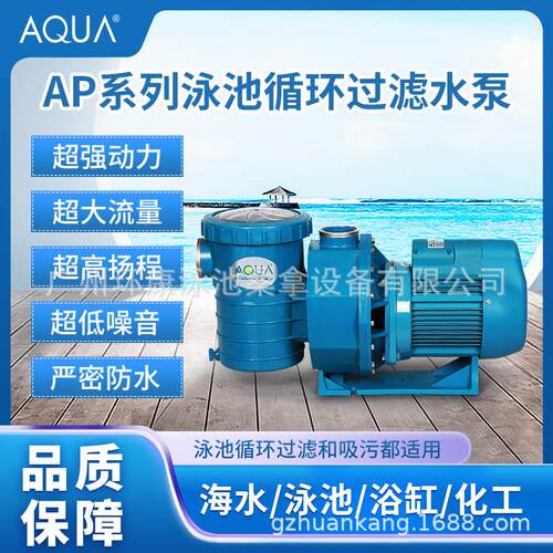 水泵游泳池水过滤器AP系列设备零配件景观循环泵自吸自吸泵