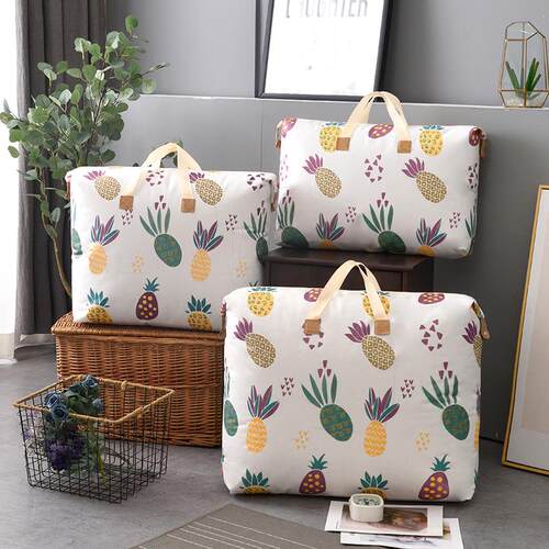 Large Capacity Oxford Cloth Luggage Bag for Quilt Storage, M