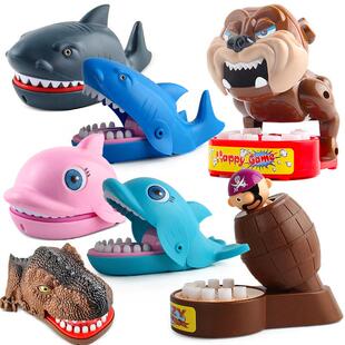 Scary Crocodile biting Game Trick Decompression Toy Hand