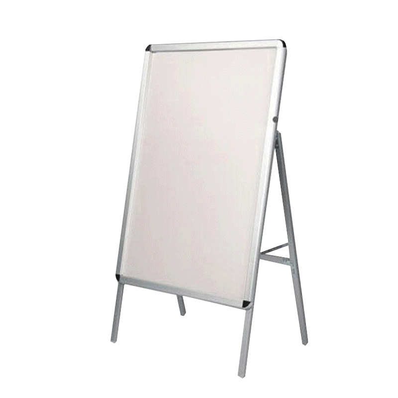 铝合金海报架立式落地式广告牌kt板展架制作宣传展示支架展板