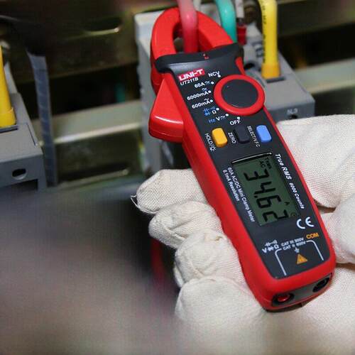 优利德钳形表UT210E/D/C/A迷你数字钳形万用表交直流电流表钳型表