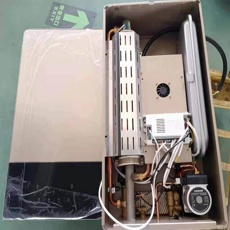 15KW高频变频电磁感应加热采暖洗浴两用壁挂炉内置水泵封闭式