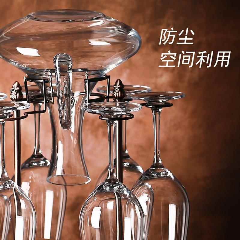 红酒杯套装酒家用水晶玻璃高G9059脚葡萄杯红酒杯高架子醒器酒具