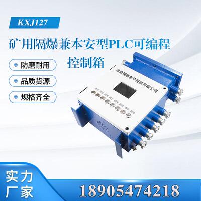 淮南理通KXJ127矿用隔爆兼本安型PLC可编程控制箱