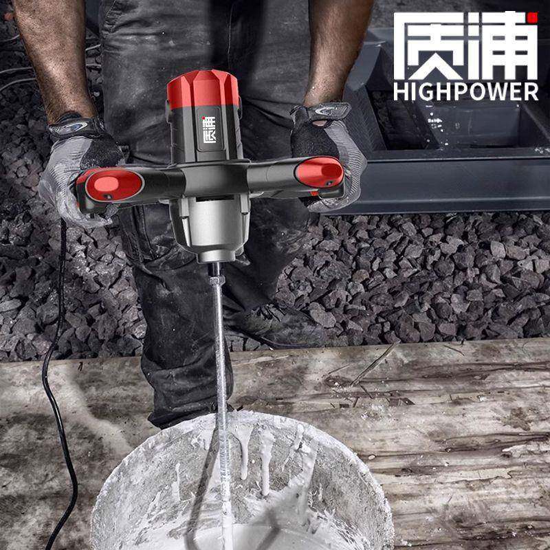 工业搅拌机涂料油漆拌水泥腻子粉电动混凝土打灰机搅拌器