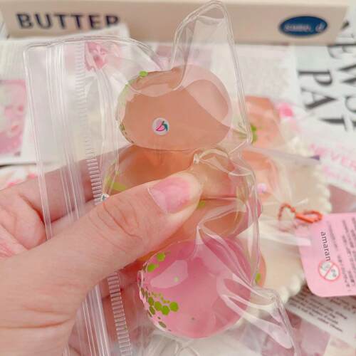 Three Balls Mochi Taba Squishy Peaches Bobos Sugar Balls Re