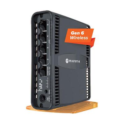 MikroTik C52iG-5HaxD2HaxD-TC hAP ax2 wifi6 802.11ax无线路由