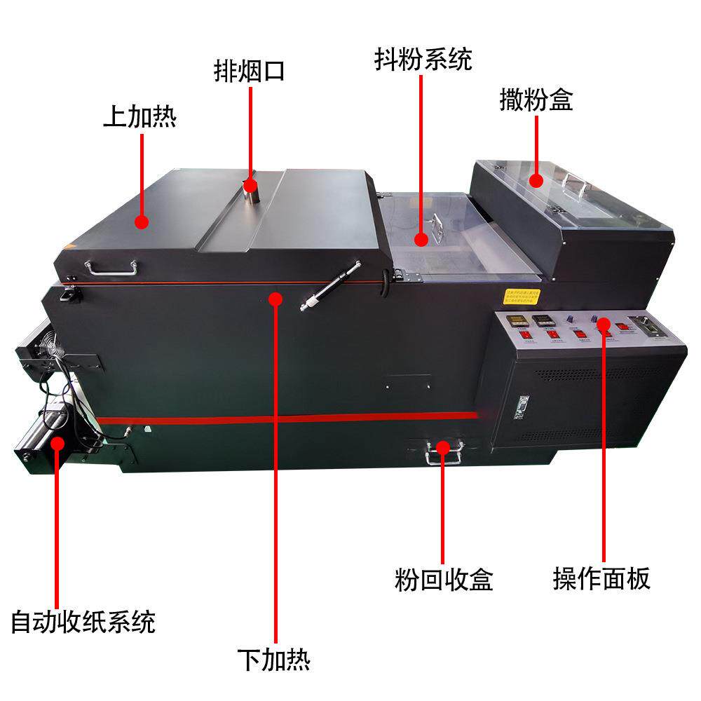 烫画打印服装T机桖卫衣图机柯式数码印花KAIOU-60白墨案印刷机