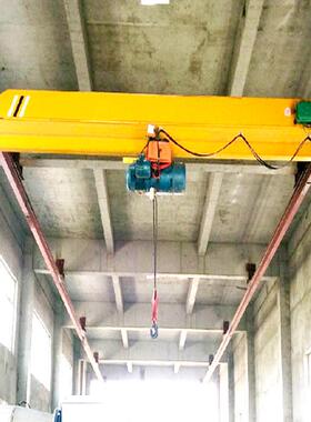 追达机械供应5吨单梁悬挂式起重机车间LX型桥机工厂起重吊车