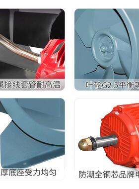 混流式通风机 HL3-2A-8.5A 22KW 风量44270m3/h 风压1161pa 1450r