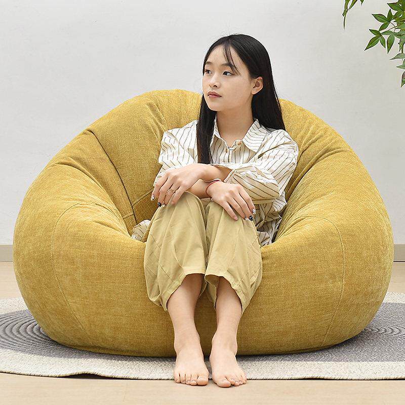 懒人沙发豆袋可躺可睡榻榻米单人阳台休闲 靠背椅子宿舍卧室小沙