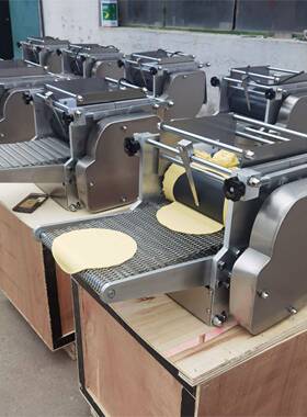 小型印度玉米饼机 商用专用出口杂粮面饼机 墨西哥三角玉米饼