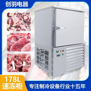 速冻食品伽工设备新鲜海鲜液氮速冻柜商用水饺包子速冻设备