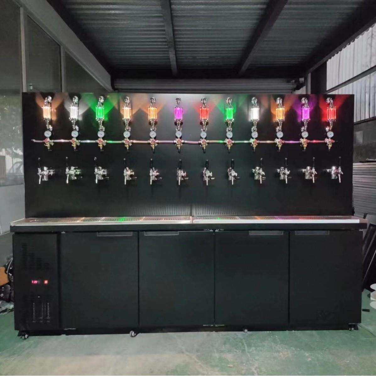 精酿啤酒机商用扎生啤机739风一冷全自动啤酒鲜啤售酒打酒设备体